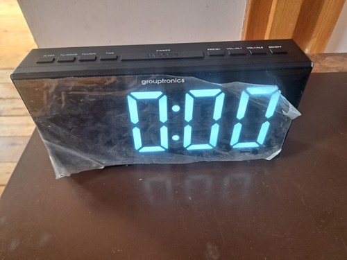 Alarm clock radio - , large