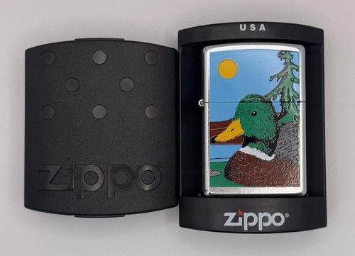 Genuine zippo lighter mallard - lighter,