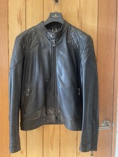 Belstaff black leather - black,