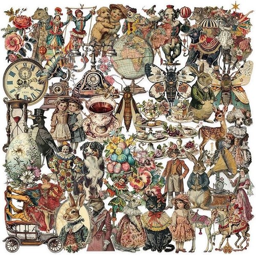 Victorian era stickers 10 - victorian, x