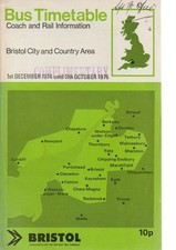 BRISTOL BUS TIMETABLE BOOK
