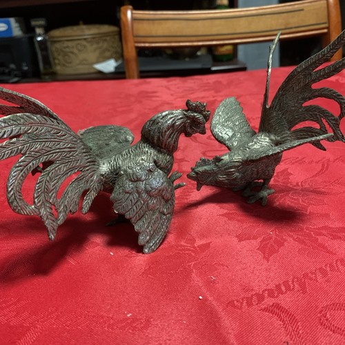 Vintage pair silver plated - pair,