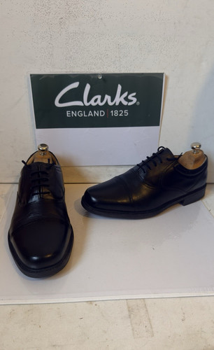 Clarks oxford black leather - clarks,