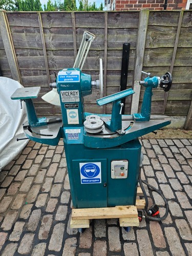 Viceroy wood lathe - short, bed