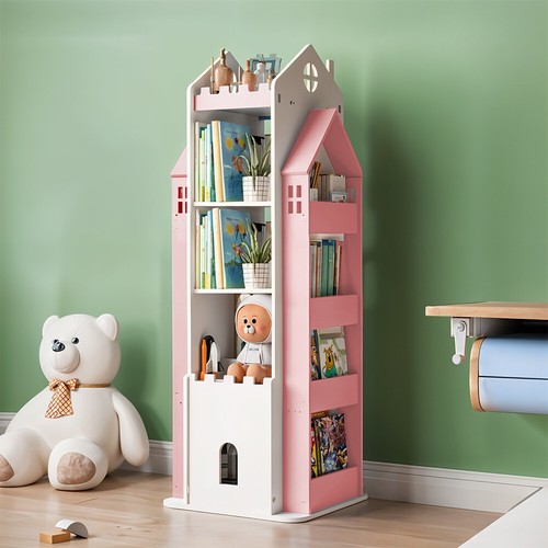 Rotating book shelf - book, 3/4/5