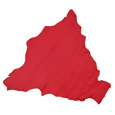 Matte red genuine kangaroo