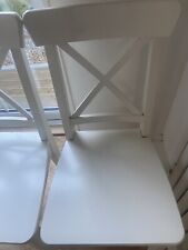 4 X IKEA INGOLF CHAIRS