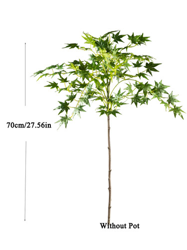Tall artificial maple tree - maple,