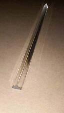 Clear Acrylic Triangular Bar - Rod - 10mm X 10mm - Pre Cut 223-224mm