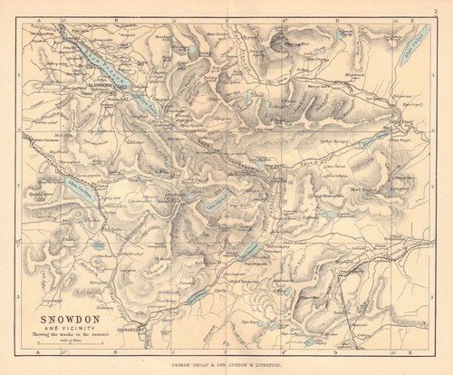 Snowdonia snowdon showing - snowdon,