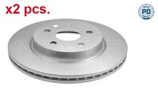 X2 PCS REAR BRAKE DISC ROTOS