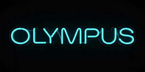 Vintage olympus neon sign - neon,
