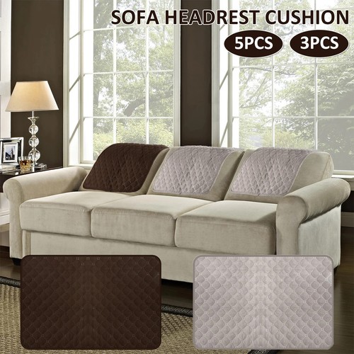 5pcs sofa headrest cover - 3/5pcs,
