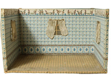 Old Dollhouse Case Doll