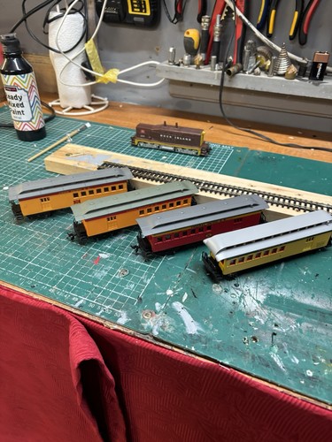 Bachmann american coaches - coaches, ho