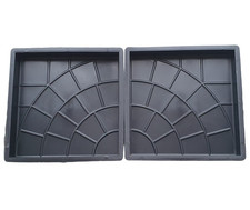 Set of 2 Plastic Garden Paving