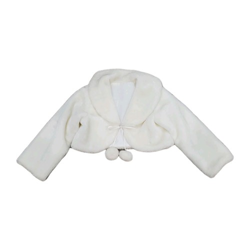 Girls holiday faux fur pom - fur,