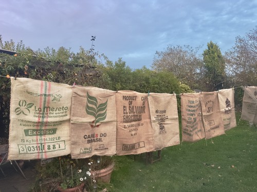 Hessian jute coffee sacks - sacks, for
