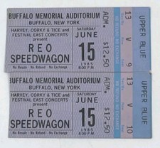 2 REO Speedwagon Concert