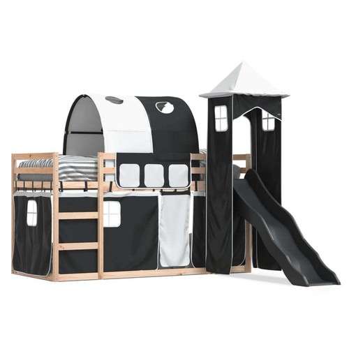 Bunk bed with slide - bed,