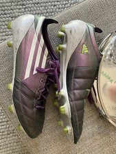 Adidas F50 Chameleon Football Boots UK 9 FG Very Rare In Leather (2010) Retro