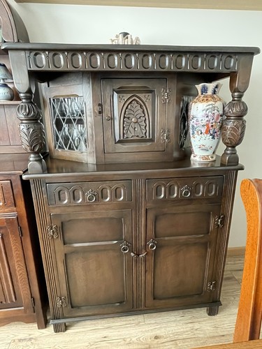 Antique court cupboard - antique,