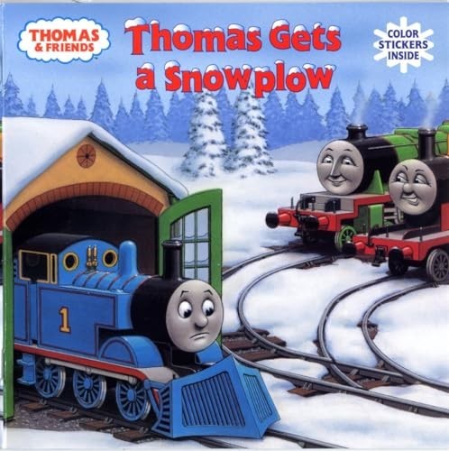 Thomas gets snowplow - snowplow, (thomas