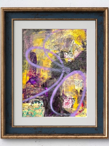 Modern expressionism 45x60cm - modern,