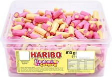 Haribo Rhubarb & Custard Retro Sweets Party Wedding Favours Candy Pick n Mix