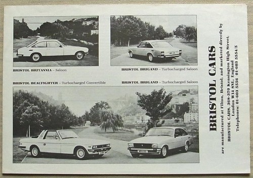 Bristol car range sales - range,