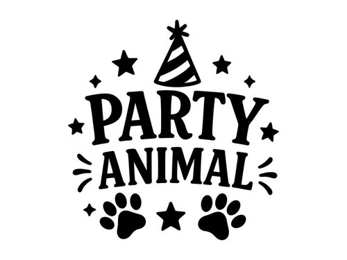 Small party animal vinyl - party,