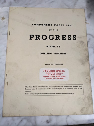 Progress model drilling - progress,