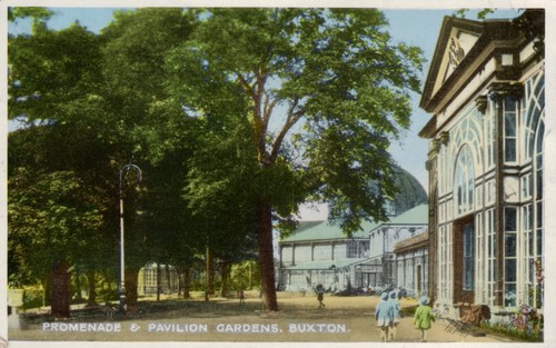 Postcard promenade pavilion - postcard,