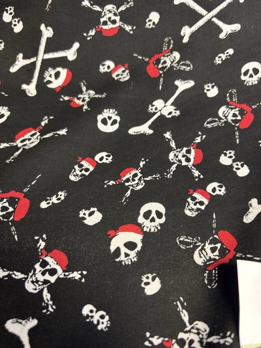 Metres black skull - 5,