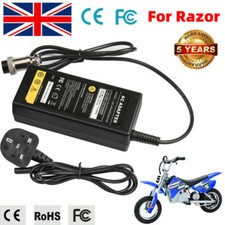 Battery Charger for Razor E100 E200 E300 E125 E150 E500 E175 PR200 & Pocket Mod