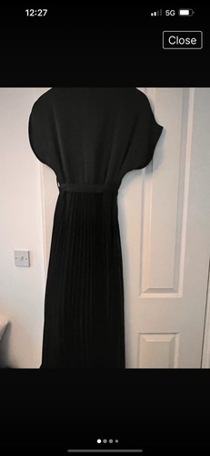 Black evening dress - black,