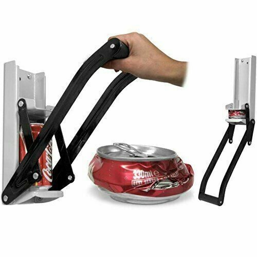Can crusher with bottle - can,