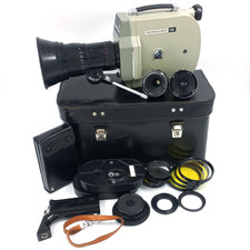 Krasnogorsk-2 16mm Soviet Movie Camera Bayonet Meteor, Vega-7 and Mir-11 Lenses