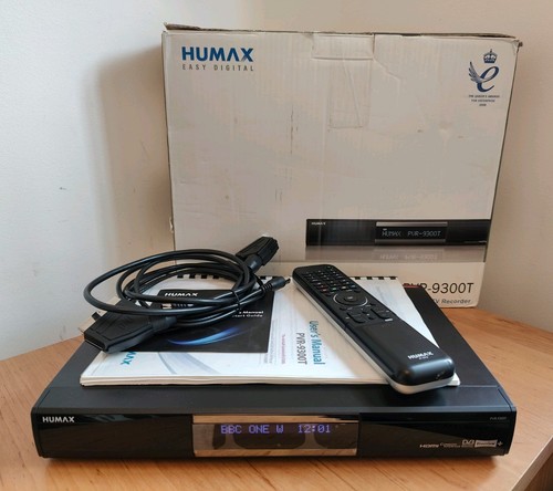 Humax pvr 9300t freeview - pvr-9300t, freeview+