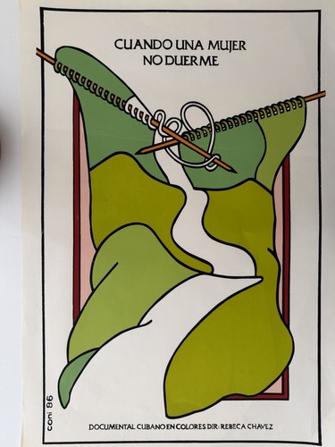Cuban movie poster silkscreen - cuban,
