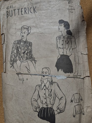 Original late 1940s blouse - original, by