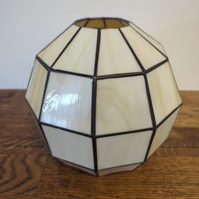 Tiffany Style Cream Beige Slag