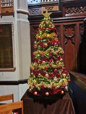 Eiger 7ft 6in (228cm) Artificial Christmas Tree B&Q Boxed With Instructions