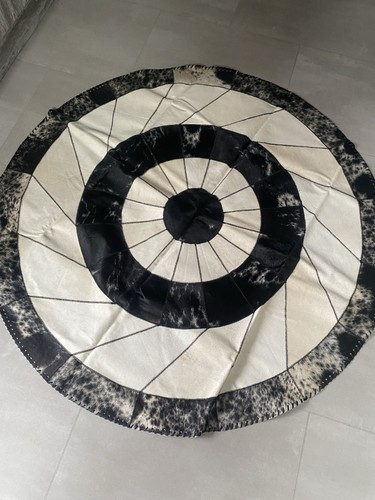 Handmade cowhide rug 100 - cowhide, 100%