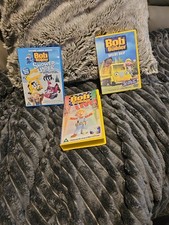 Bob The Builder- 2Dvds+1Vhs-"Snowed Under-Speedy Skip-Bob Live-2002/3/4-See Pics