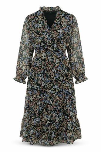 Apricot womens wrap dress - apricot,