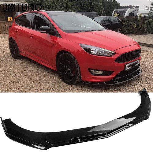 Glossy black front bumper - bumper, lip
