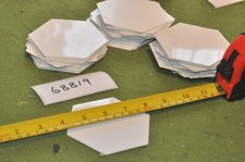 scenics - plasticard hexagons - (68819)