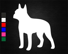 BOSTON TERRIER DOG SILHOUETTE