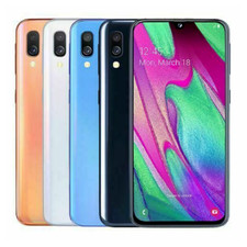 excellent Con Samsung Galaxy A40 64GB - black- Dual SIM - Network Unlocked
